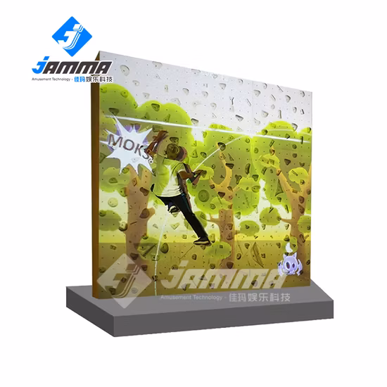 Kids Playground Ar Climbing Wall Interactive Projection Game Interactive