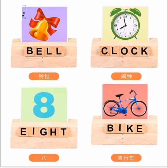 Customized Parent-Child Interactive Children&prime;s Board Game Learning Card Set