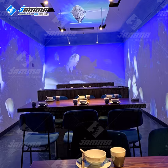 Hot Immersive Interactive Projection Wall Interactive Projection 360 Angle Wall