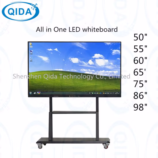 Multi-Touch Digital Smart Education Windows-Computer WiFi VGA HDMI Interaktives Whiteboard für Multimedia-Klassenzimmer