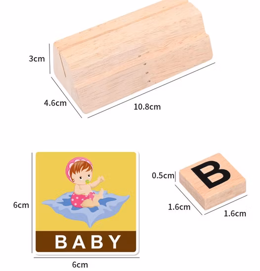Maßgeschneidertes interaktives Eltern-Kind-Brettspiel-Lernkartenset für Kinder