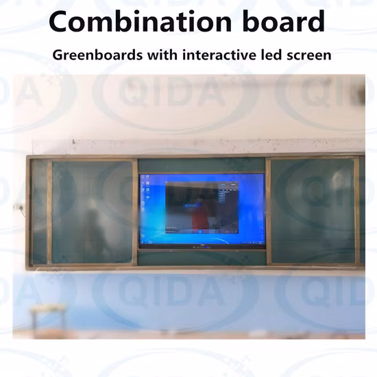 Multi-Touch Digital Smart Education Windows Android Double System Computer Interaktives Whiteboard für Multimedia-Klassenzimmer