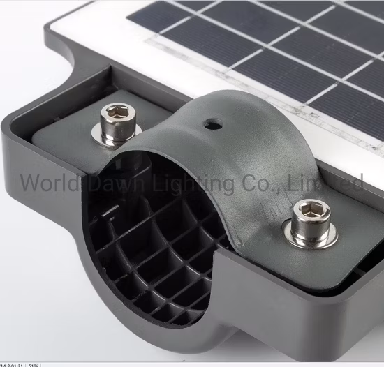 Wettbewerbsfähiger Preis für den Großhandelsmarkt Motion Snesor Gartenlampe ABS-Material IP65 All-in-One-Solarstraßenlaterne
