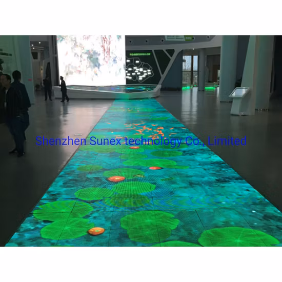 Interaktive Video-Bühne, Tanzbodenständer, LED-Wandpaneele, Bildschirm, Touch-Display, digitale Vollfarb-Fliesenwand für Tanzen, Gaming