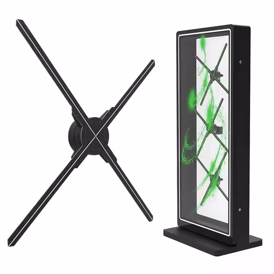 LED-Fan-Werbung Hologrammprojektor Holographische 3D-LED-Anzeige